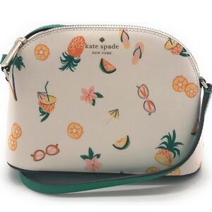 Kate Spade Small Dome Crossbody Purse - Summer Print